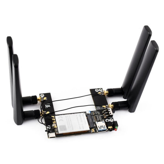 For Jetson Orin WAVESHARE 5G / 4G / 3G Module, Includes RM520N-GL Module, Supports 5G NSA And SA Networking, GNSS Positioning