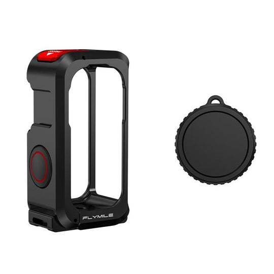 For DJI Osmo Nano Flymile Metal Cage Protective Case Extension Frame(Black)