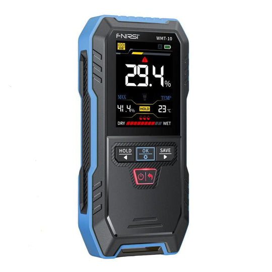 FNIRSI Wood Panel Moisture Tester Wall Surface Humidity Detector(Blue)