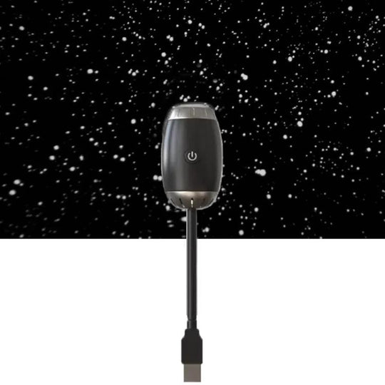 Car Decorative Projection Ambient Night Light(Black Starry Sky)