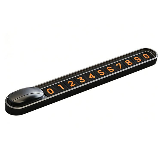 TITA Temporary Parking Number Plate For Tesla Model 3 / Y(Dark Black)