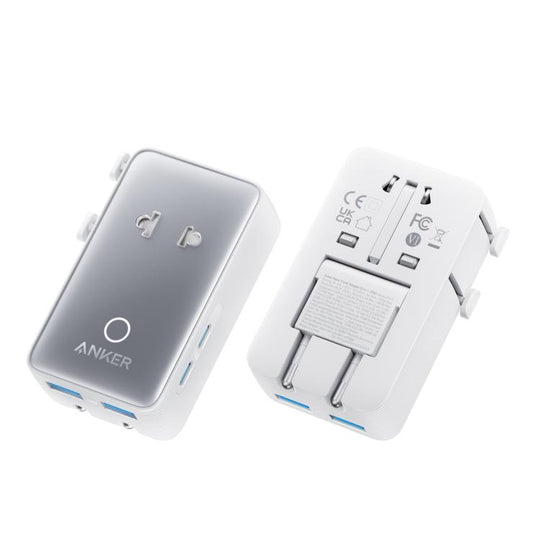 ANKER A9215 Multi-Country Adapter 20W Fast Charging PD Smart Distribution Universal Portable Charger(White)