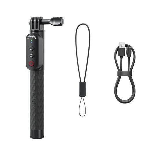 AMagisn Selfie Stick With Remote For Action Cameras & Smartphones, 5.1 Bluetooth, Extendable To 40in, Spec: Claw