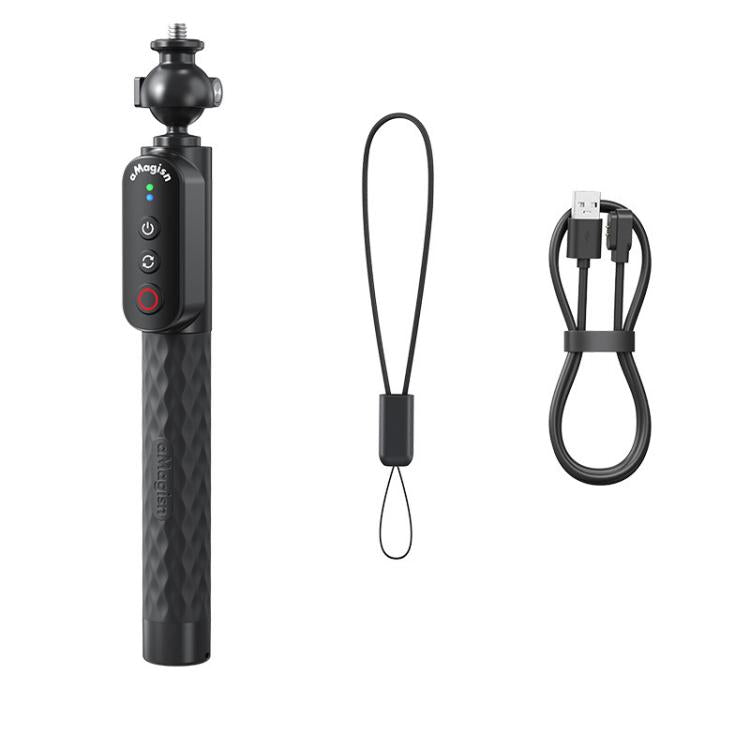 AMagisn Selfie Stick With Remote For Action Cameras & Smartphones, 5.1 ...