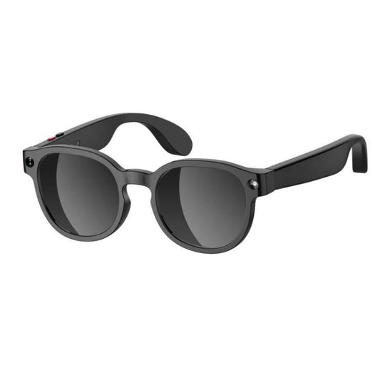 AIMB-S1 Smart Glasses Support 2MP Camera, 1080P Video Recording, Audio Recording & AI Translation(Black)