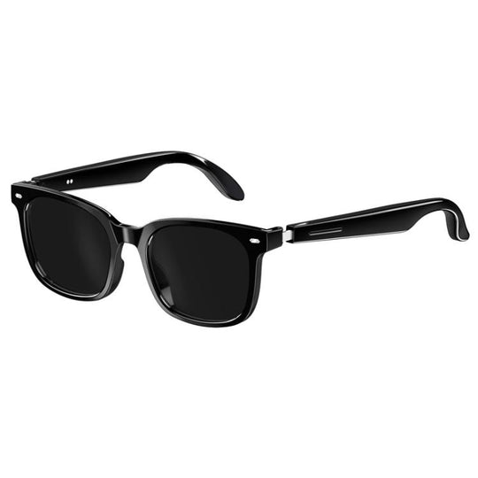 V6 Max UV Protection Smart Glasses Support Bluetooth Calling, Music Play & AI Assistant(Black)
