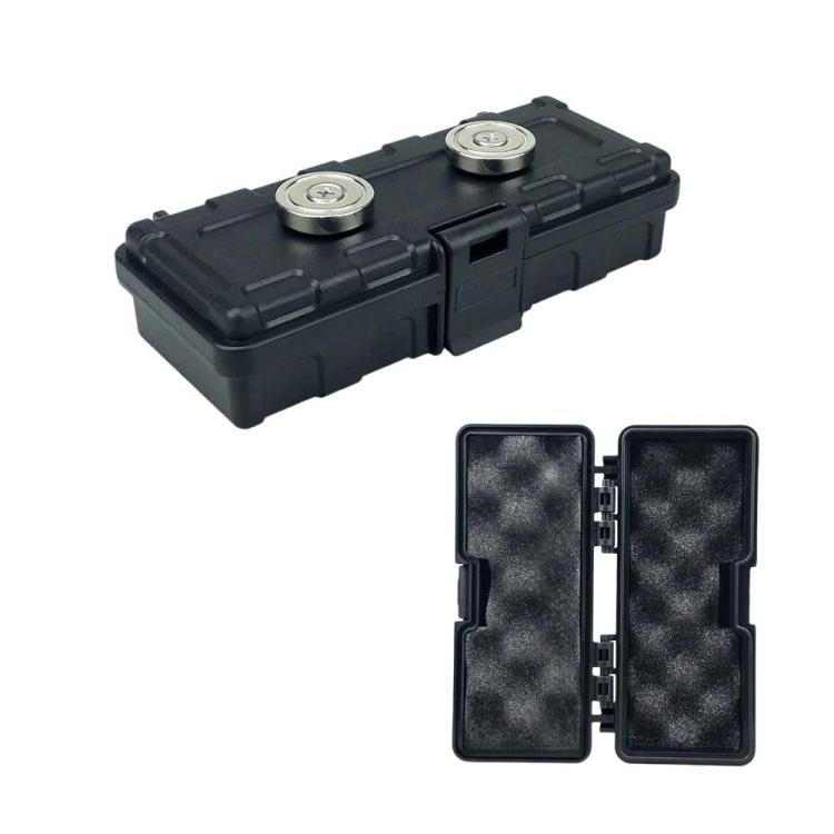 Outdoor Portable Car Bottom Hidden Magnetic Storage Box 15x6x3.5cm ...
