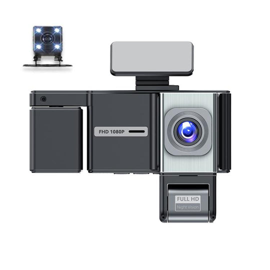 1080P High-Definition Infrared Night Vision Car DVR, Specifications: Front + Left + Right + Rear Lenses, WIFI Connectivity