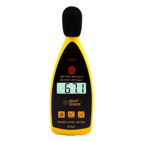 SMART SENSOR High-Precision Decibels Sound Noise Level Tester(ST844 English)