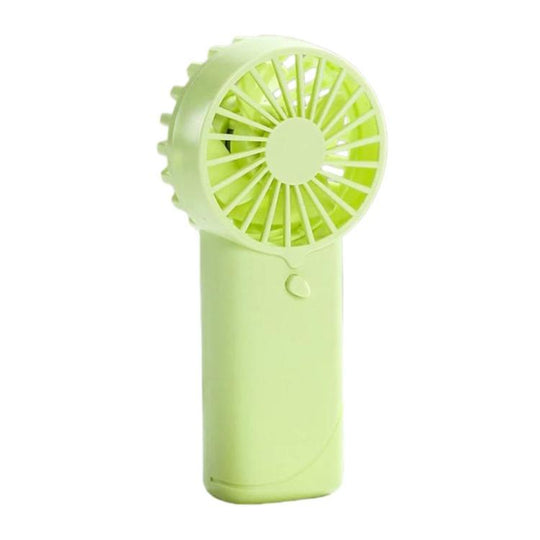 F50 Compact Mini Handheld Fan High Wind Desktop Fan For Dormitory(Green)