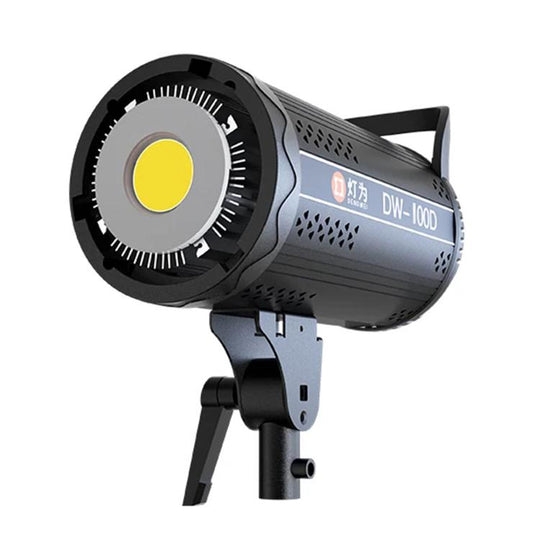 DENGWEI DW100D 100W COB LED Video Light Daylight Balanced Continuous Output Studio Lamp UK Plug