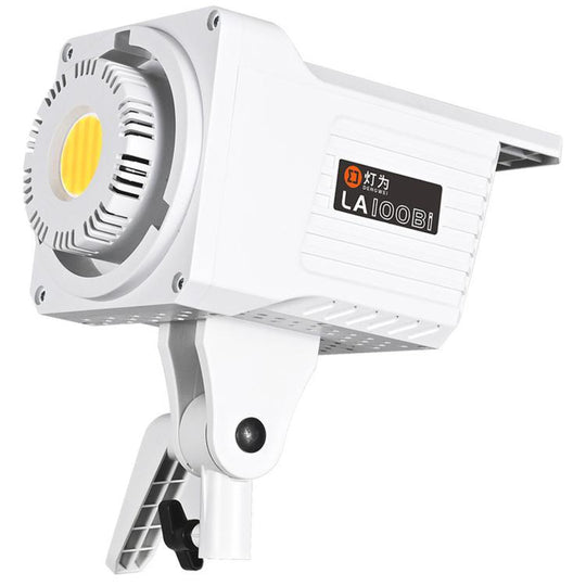 DENGWEI LA100Bi 100W LED Video Light COB Continuous Output Lighting For Live Streaming, 2700K-6500K Bi-Color Studio Light US Plug