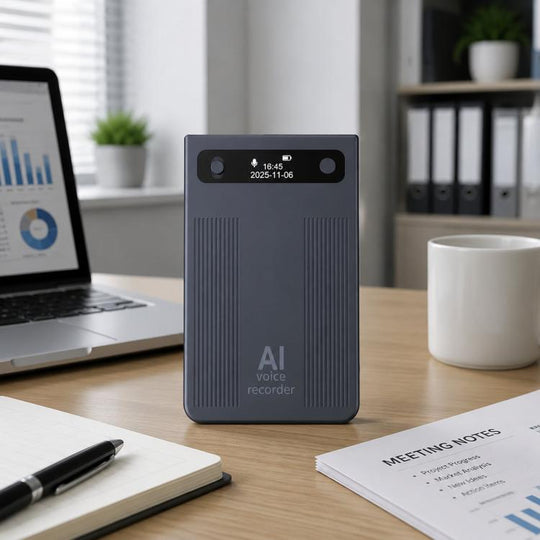 T8 Smart AI Voice Recorder For Office Meetings, Magnetic Portable Audio Recorder, Spec: 64GB