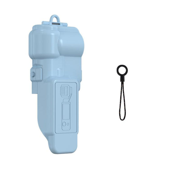 For DJI Osmo Pocket 4 BRDRC Lens Case Screen Protector(Blue)