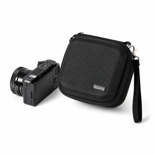 Baona BN-FH003 For Sony ZV-E10 / ZV-E10 II Hard EVA Camera Case Protective Travel Pouch With Mesh Pocket(Black)