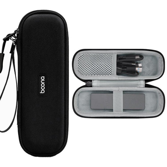 Baona BN-F033 Hard EVA Carrying Case M.2 NVMe SATA SSD Portable Travel Storage Protective Pouch Bag(Black)
