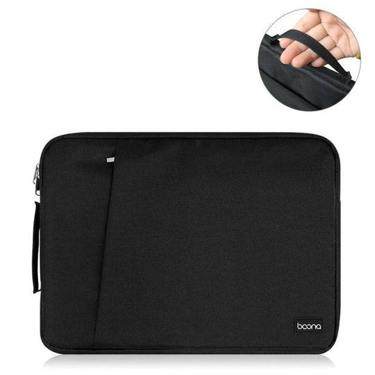Baona BN-Z002 Laptop Case Waterproof Notebook Protective Bag Slim Computer Pouch, Spec: 14/15 inch Black Handheld