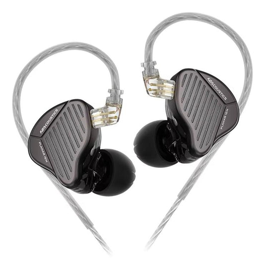 KZ-PR1 Planar Magnetic 1.2m Wired Earphones 13.2mm Planar Driver High-Res Hi-Fi Earbuds, Spec: Standard