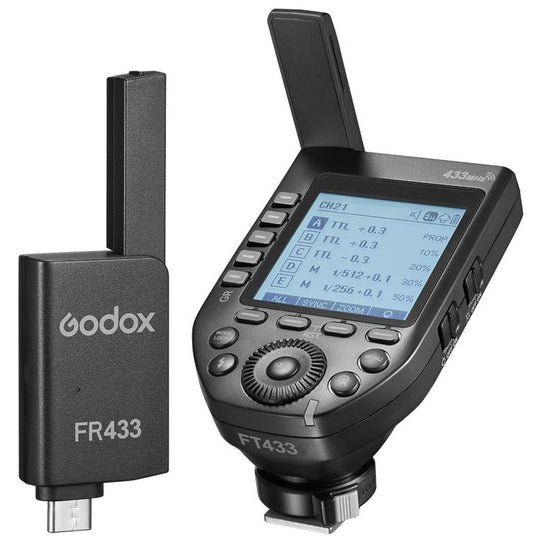 Godox FT433 N Nikon Version 2-Piece Set High-Speed Trigger System DSLR Hot Shoe Flash Transmitter+Receiver