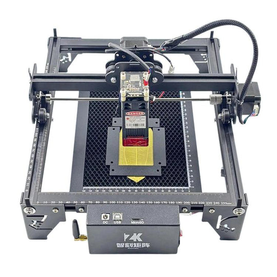 Portable Leaf Laser Engraver Mini Marking Machine For Photo Stainless Steel & Wood US Plug(10W)