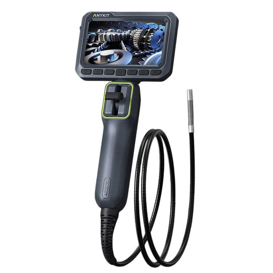 ANYKIT AD430 360-Degree Rotating Industrial Endoscope HD 4.3 inch Screen Pipe & Auto Inspection Borescope, Spec: 5.5mm Single Lens/1.2m