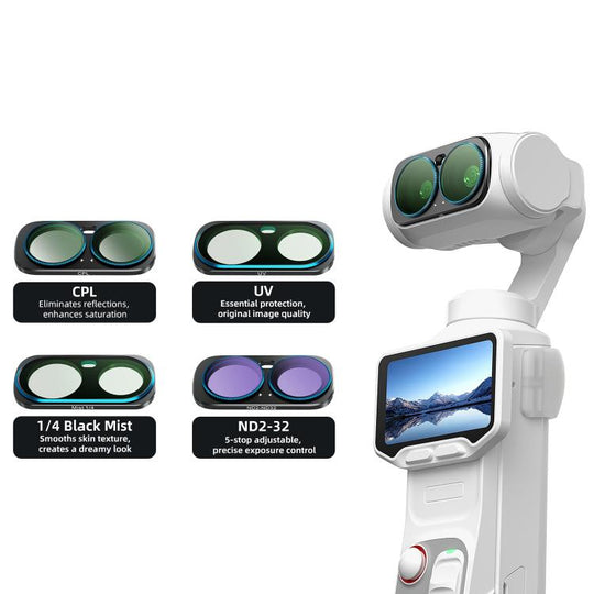 For Insta360 Luna Ultra aMagisn Magnetic Lens Filter Adj CPL/UV/Black Mist/VND2-32