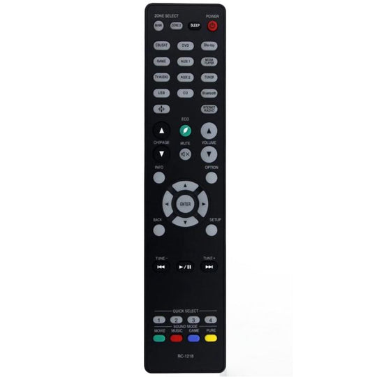 RC-1218 Replacement Remote Control For Denon AV Receiver Audio Video Controller