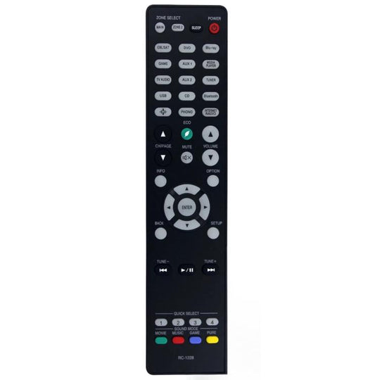 RC-1228 Replacement Remote Control For Denon AV Receiver Audio Video Controller