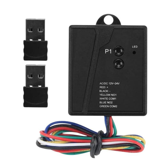 Inductive Universal Vehicle Bluetooth For Electric Doors Smart Access Controller, Spec: 2 x USB