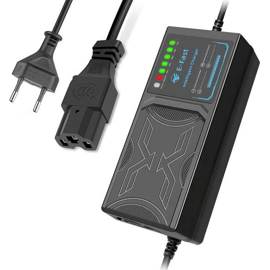 60V 20AH 7-LED Electric Vehicle Lithium Battery Charger(EU Plug)