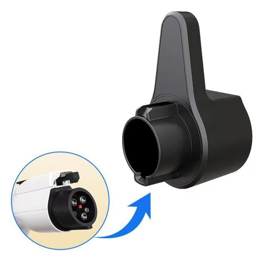 SAE J1772 US Standard EV Charger Holder Wall Mount Compact Electric Vehicle Charger Holster Dock & Cable Hook