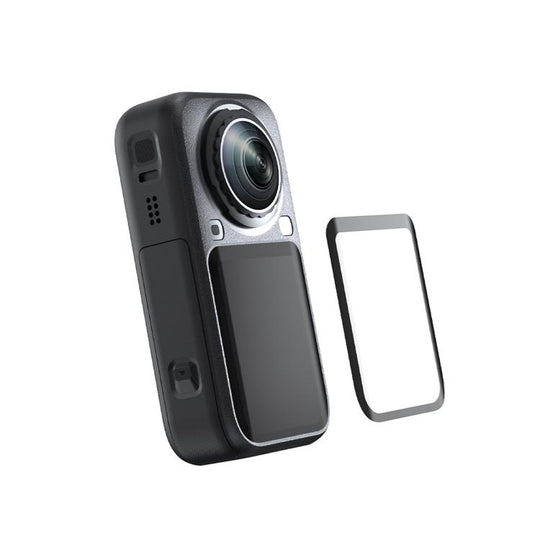 For Insta360 X6 BRDRC Dustproof Tempered Glass Screen Protector(Transparent)
