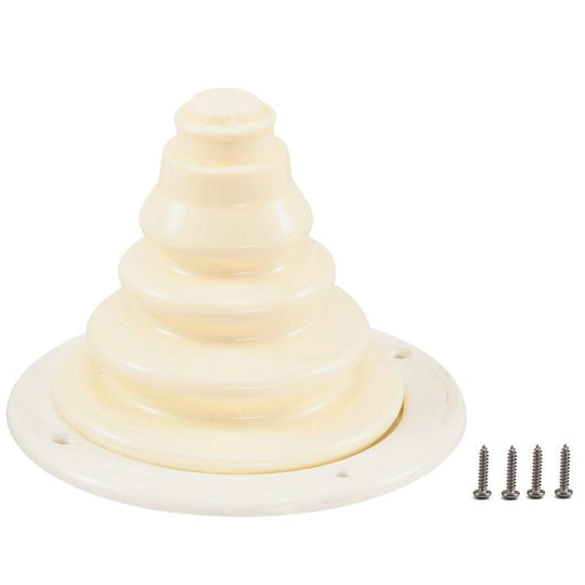 RV & Yacht Cable Protection Sleeves, Color: White With Screws