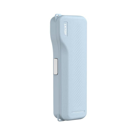 For DJI Osmo Pocket 4/3 LKTOP Hard Carrying Case Protective Storage Box with Wrist Strap Long Blue
