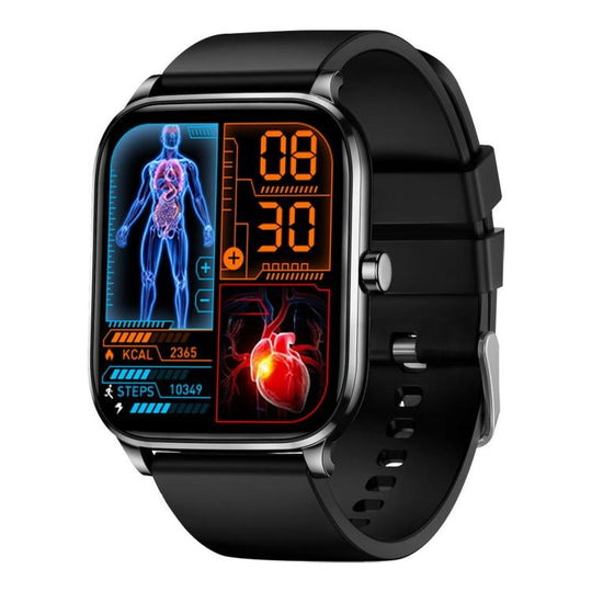 Y8 Smart Watch With Bluetooth Call Fitness Tracker Heart Rate Sleep Monitor(Black)