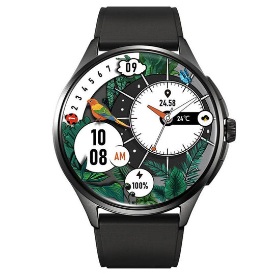 SKMEI S235 Smart Watch Bluetooth Call 1.45 inch HD Touch Screen Heart Rate Blood Oxygen NFC Sports Wristwatch, Style: TPU Strap