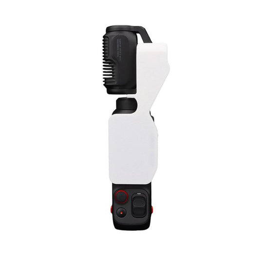 For Insta360 Luna Ultra Gimbal Lock and Screen Protector Clip Gimbal Stabilizer Guard(White)