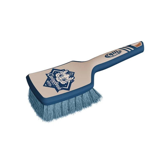 qili Car Detailing Tire Brush With Rubber-Coated Handle Carpet Cleaning Brush, Specification: Strong Fuzz Small