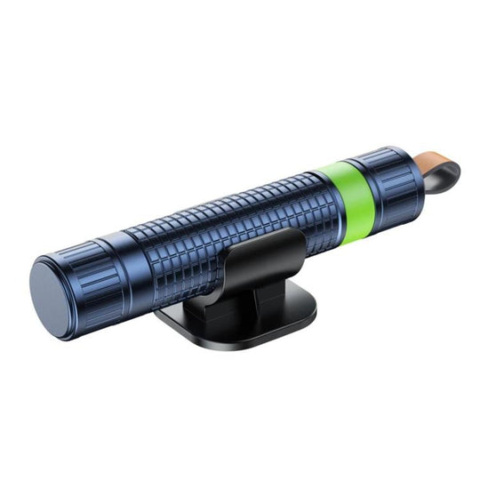 Multifunctional Car Emergency Escape Tool With Window Breaker And Seatbelt Cutter(Blue)