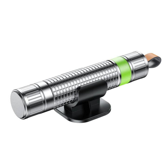 Multifunctional Car Emergency Escape Tool With Window Breaker And Seatbelt Cutter(Silver)