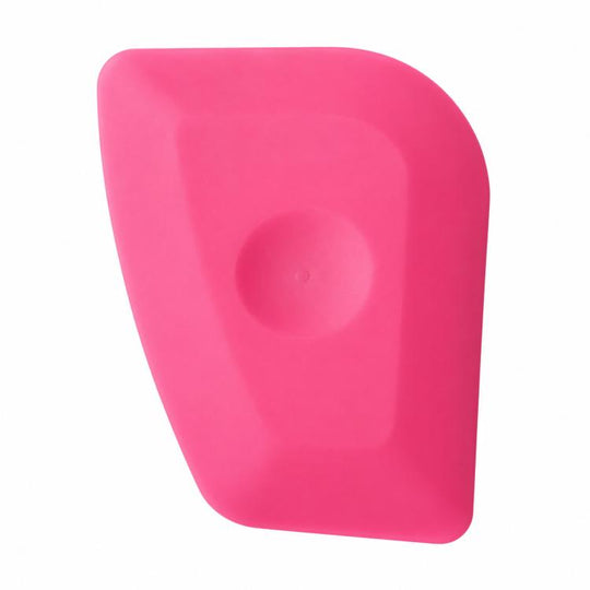 qili Automotive Film Installation Tool Polygonal Squeegee for Gap Tucking and Edge Trimming(Pink)