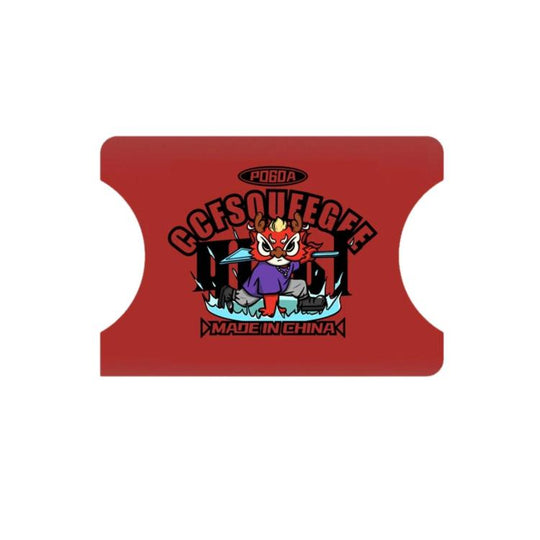 qili Car Film Squeegee Dual-Edge Gradient Trimming Squeegee(Red Irregular)
