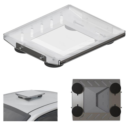 For Starlink Mini Wind-Resistant Magnetic Aluminum Alloy Roof Mount