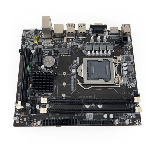 Yingjie H55 LGA 1156 Motherboard Micro ATX Dual DDR3 Desktop Mainboard with HDMI VGA M.2 NGFF