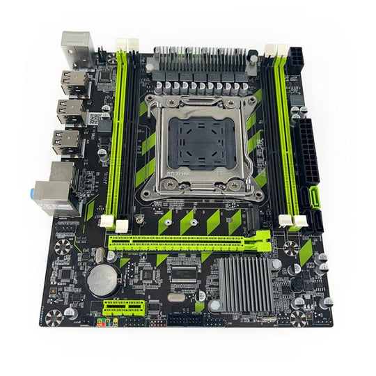Yingjie X79G LGA 2011 Motherboard Micro ATX Dual DDR3 / ECC REG Mainboard With M.2 NVMe Slot, Gigabit LAN