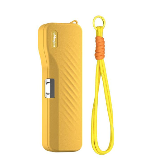 For DJI Osmo Pocket 4/3 aMagisn Extended Hard Carrying Case All-in-One Protective Storage Box(Yellow)