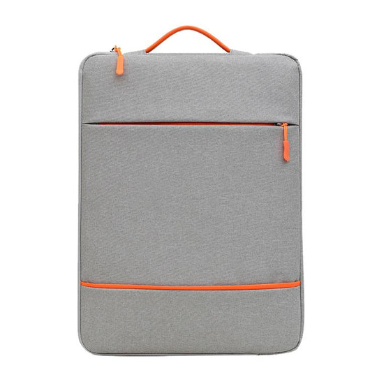 Portable Laptop Sleeve Business Large Capacity Computer Bag, Size: 11/12 inch(Grey)