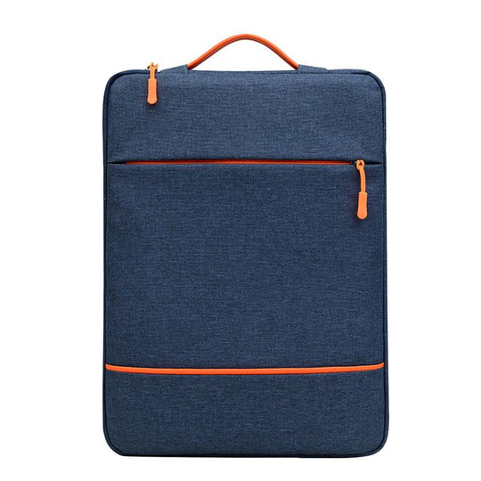 Portable Laptop Sleeve Business Large Capacity Computer Bag, Size: 15.6 inch(Blue)