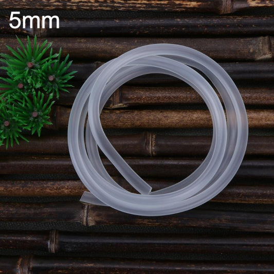 4x6mm Soft Silicone Oxygen Pump Hose for Air Bubble Stone Professional Aquarium Fish Tank Pond Air Pump Filter Aeration Tube, Size:5m - Air Pumps by buy2fix | Online Shopping UK | buy2fix