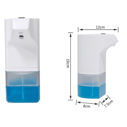 Wall-mounted Automatic Induction Foam Spray Soap Dispenser, Specification:Bubble Battery Models - Soap Dispenser by buy2fix | Online Shopping UK | buy2fix